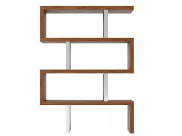 3079 - Open double-sided wooden bookcase by Angel Cerdá - view 2